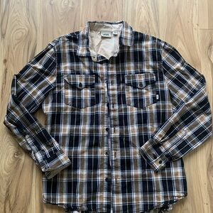 VANS PLAID LONG SLEEVES SHIRT